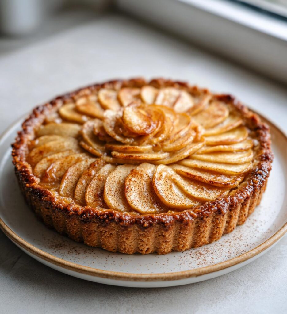 Crostata di mele con un tocco di cannella