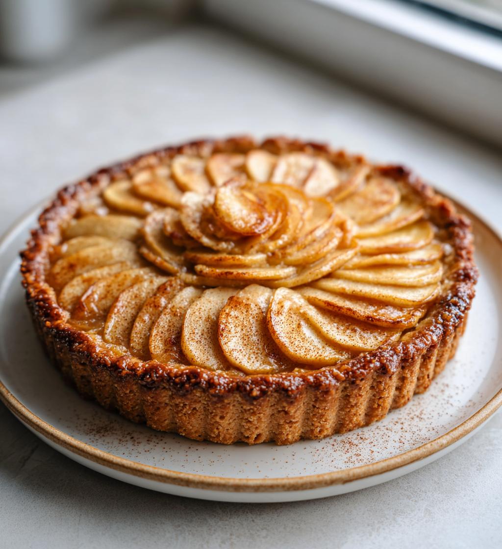 Crostata di mele con un tocco di cannella
