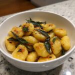 Gnocchi di zucca al burro e salvia