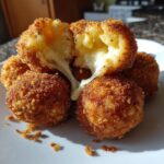 Golden Sicilian Arancini Bites