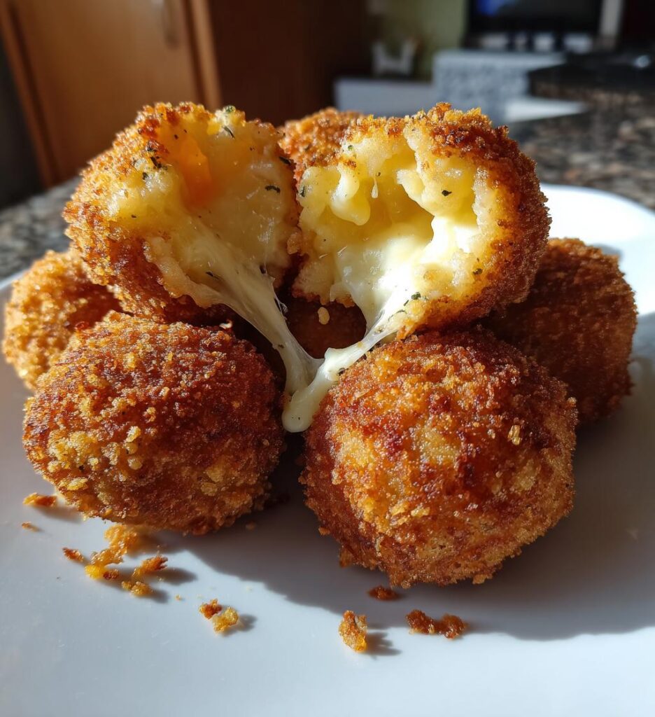 Golden Sicilian Arancini Bites