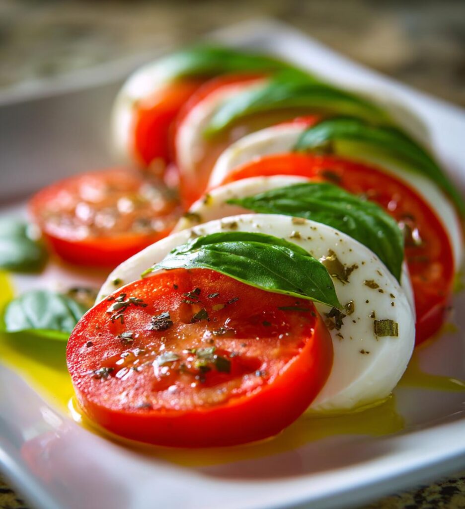 Insalata Caprese (Tomato and Mozzarella Salad)