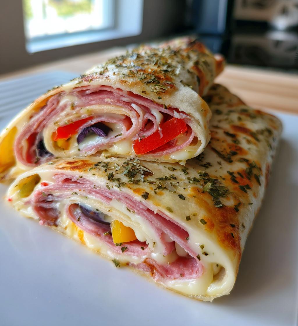 Italian Pinwheels (Tortilla Roll-Ups)