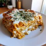 Lasagne con crema di zucca e formaggio