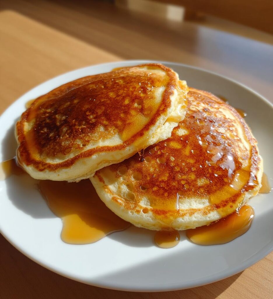 Pancake con sciroppo d’acero
