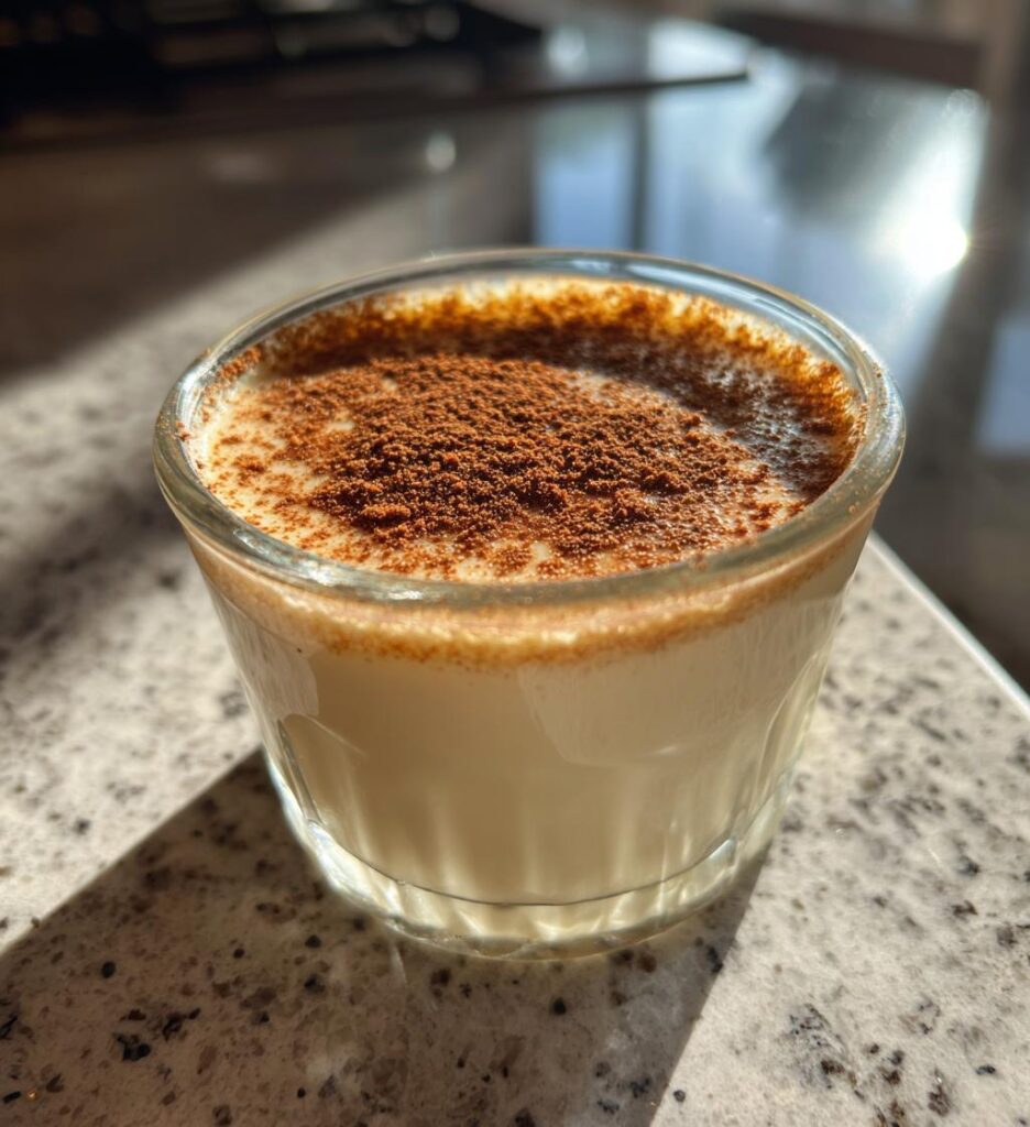 Panna cotta alla vaniglia con un tocco di cannella