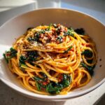 Pasta with Nduja and Bitter Greens