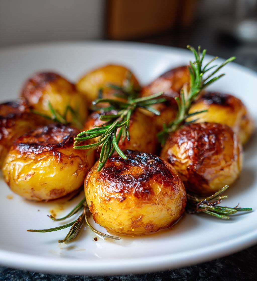 Patate al Forno con Rosmarino (Roasted Potatoes with Rosemary)