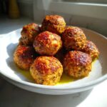 Polpette di zucca al forno