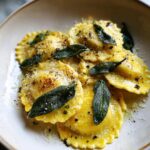 Ravioli al Burro e Salvia (with Butter and Sage)