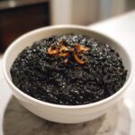 Risotto al Nero di Seppia (with Squid Ink)