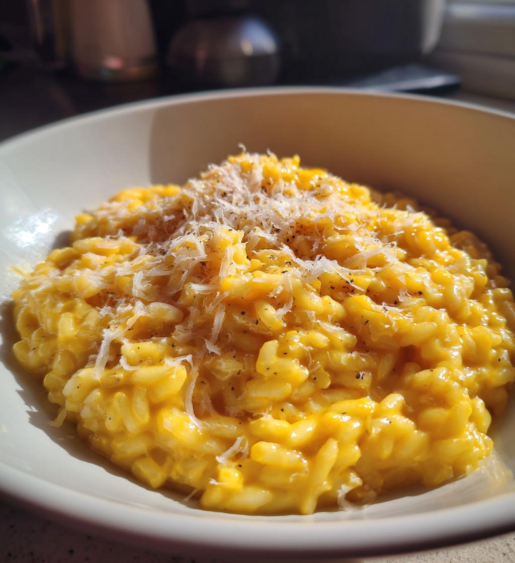 Risotto alla Milanese (with Saffron)