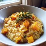 Risotto alla zucca e rosmarino