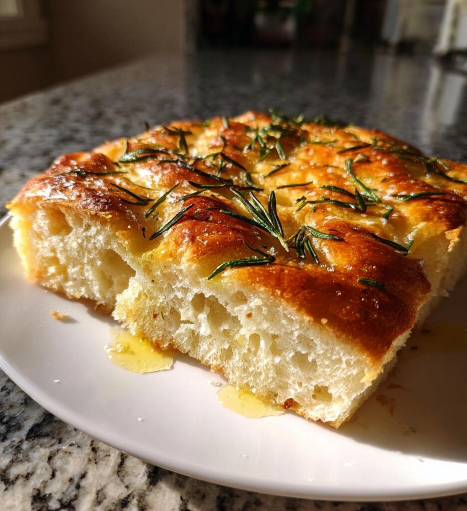 Rosemary Focaccia with Sea Salt