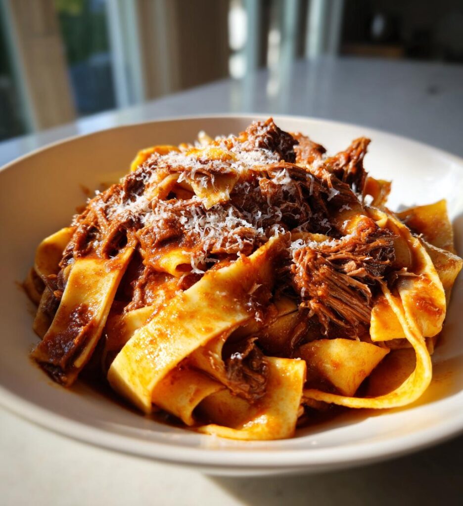 Short Rib Ragù with Pappardelle