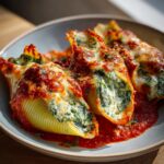 Spinach and Ricotta Stuffed Shells