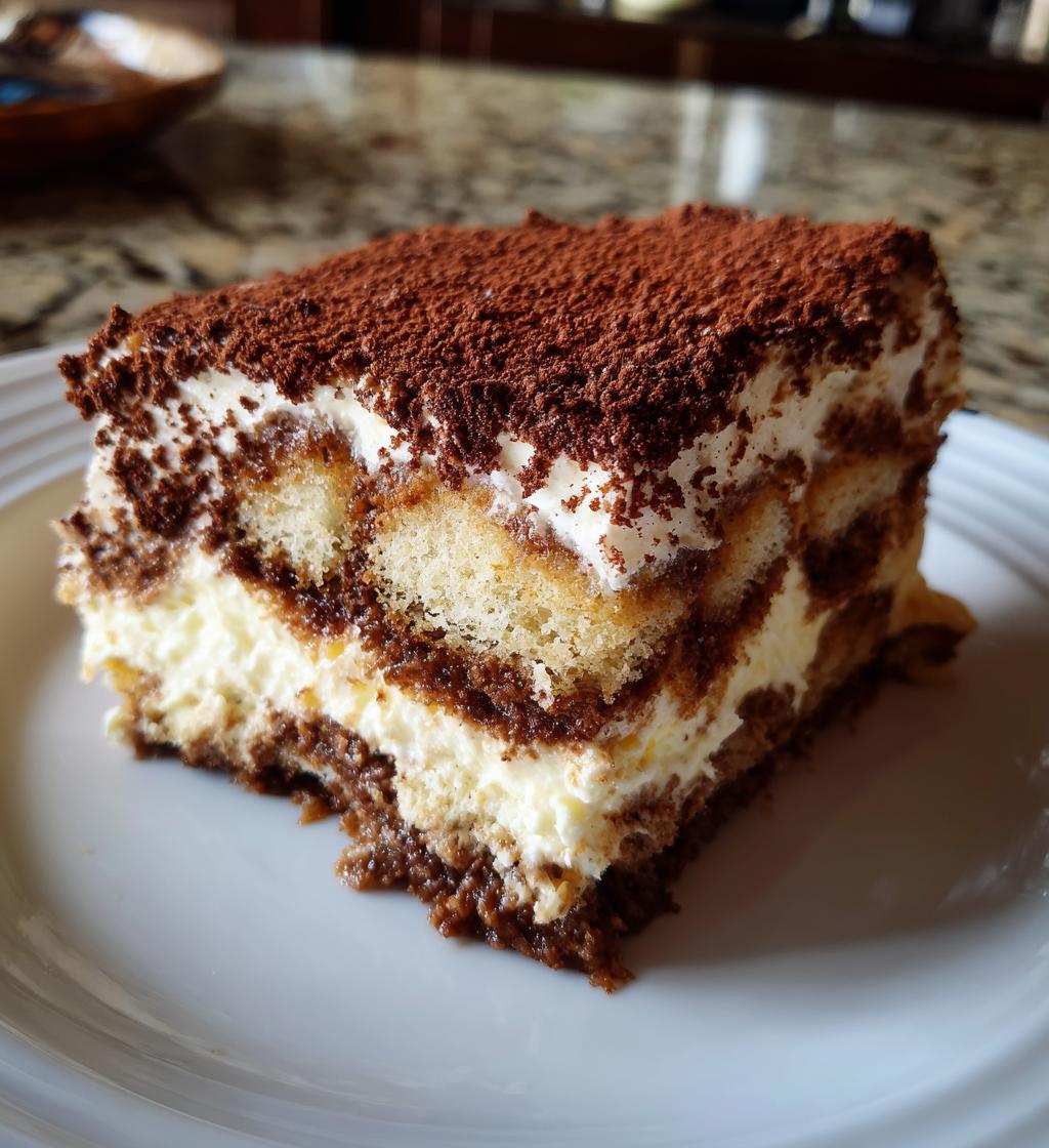 Tiramisù con un tocco di cannella
