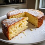 Torta di ricotta con un tocco di cannella