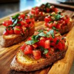 Traditional Bruschetta al Pomodoro