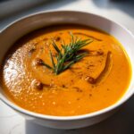 Zuppa di zucca e castagne