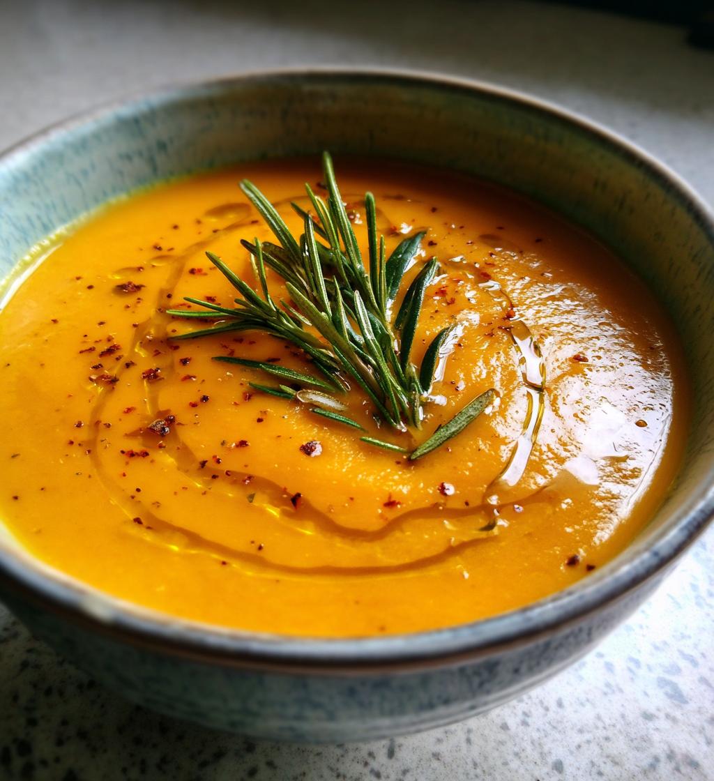 Zuppa di zucca e castagne
