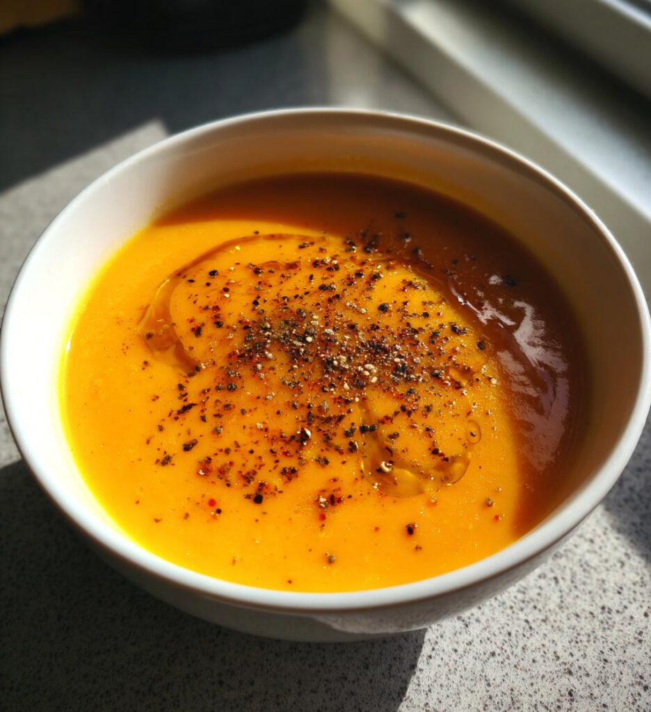 Zuppa di zucca e patate