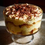 Zuppa inglese con un tocco di cannella