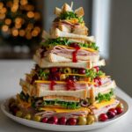Albero di Tramezzini (Sandwich Christmas Tree)