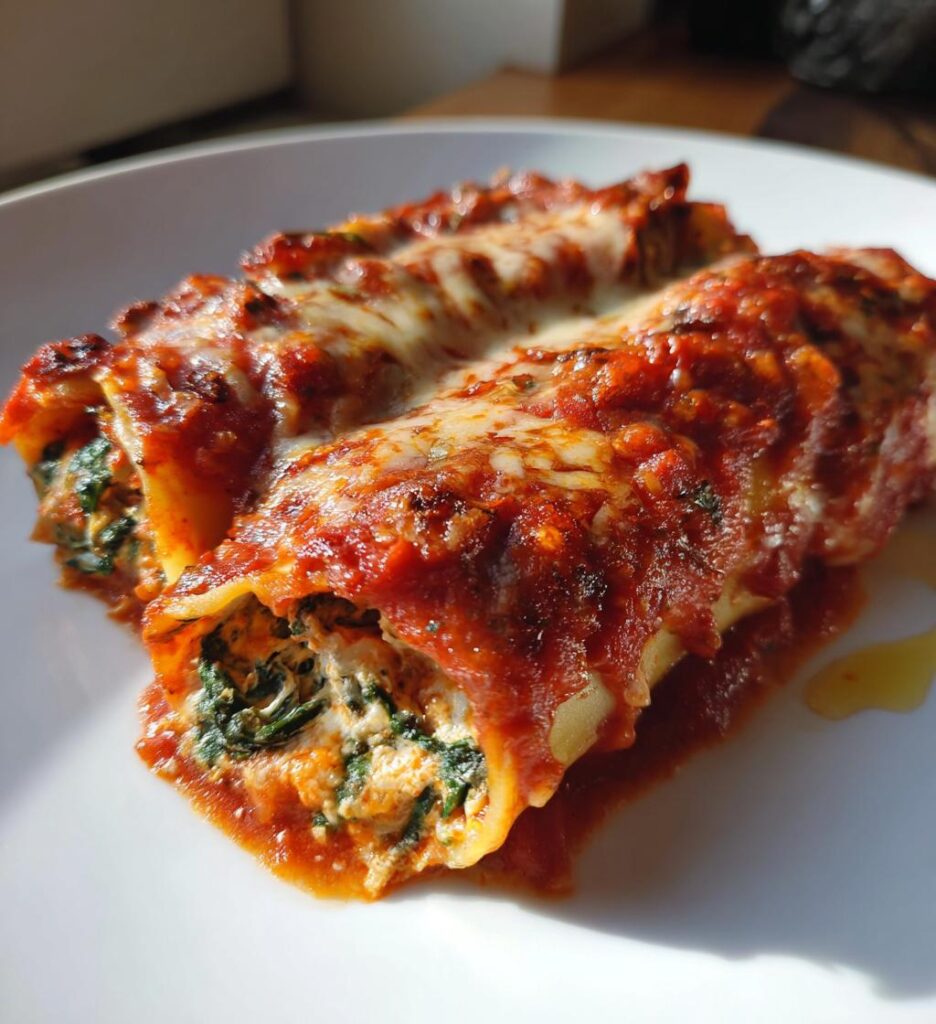 Cannelloni Ricotta e Spinaci