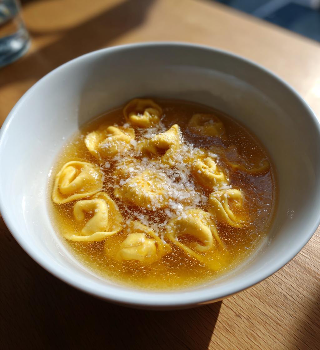 Cappelletti in Brodo Romagnolo