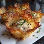 Cestini di Parmigiano con Mousse di Mortadella