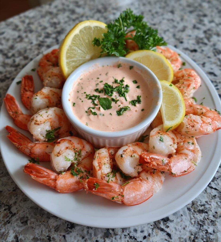 Cocktail di Gamberi (Shrimp Cocktail in pink sauce)