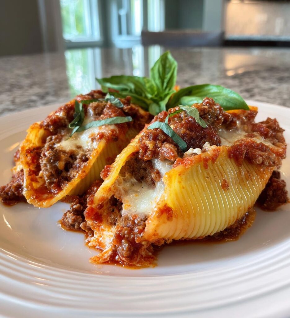 Conchiglioni Ripieni di Carne