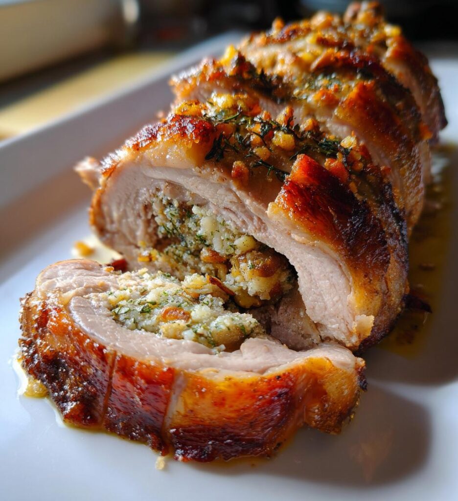 Coniglio Ripieno alla Ligure