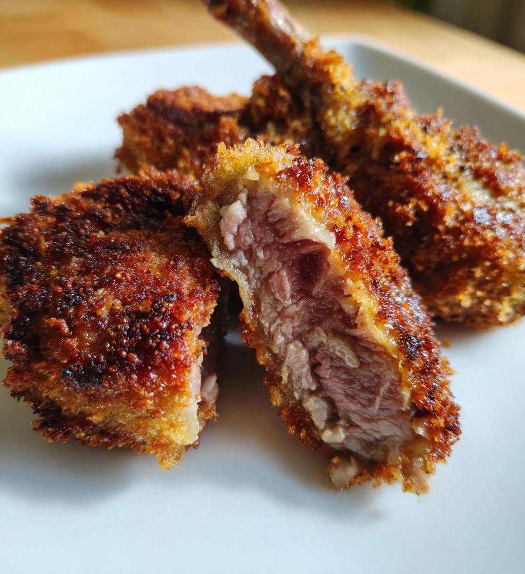 Cotolette d'Agnello Fritte