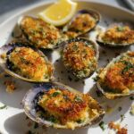 Cozze Gratinate (Baked Mussels with breadcrumbs)