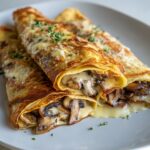Crespelle al Forno ai Funghi Porcini