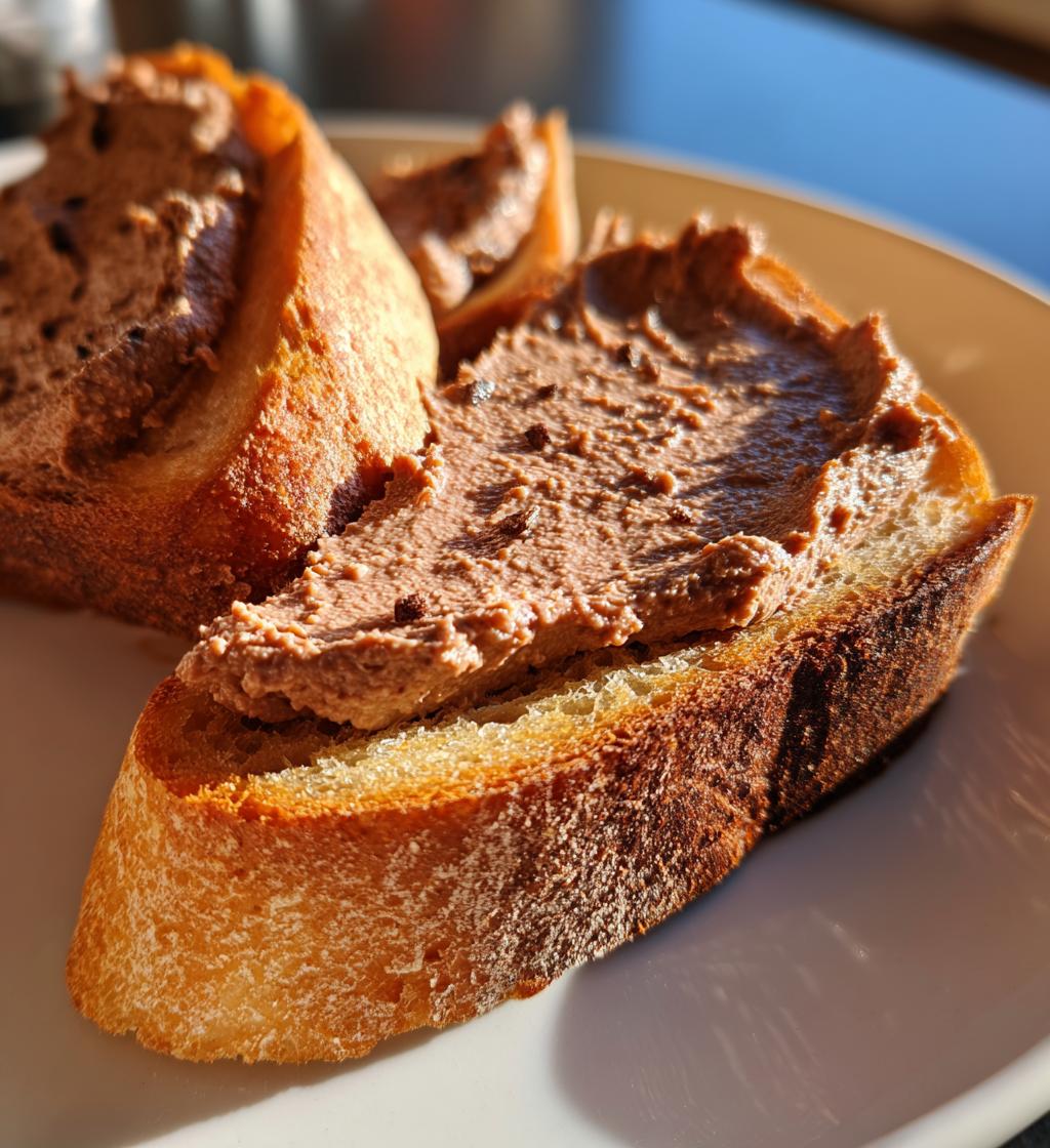 Crostini Neri Toscani (Chicken Liver Paté Toast)
