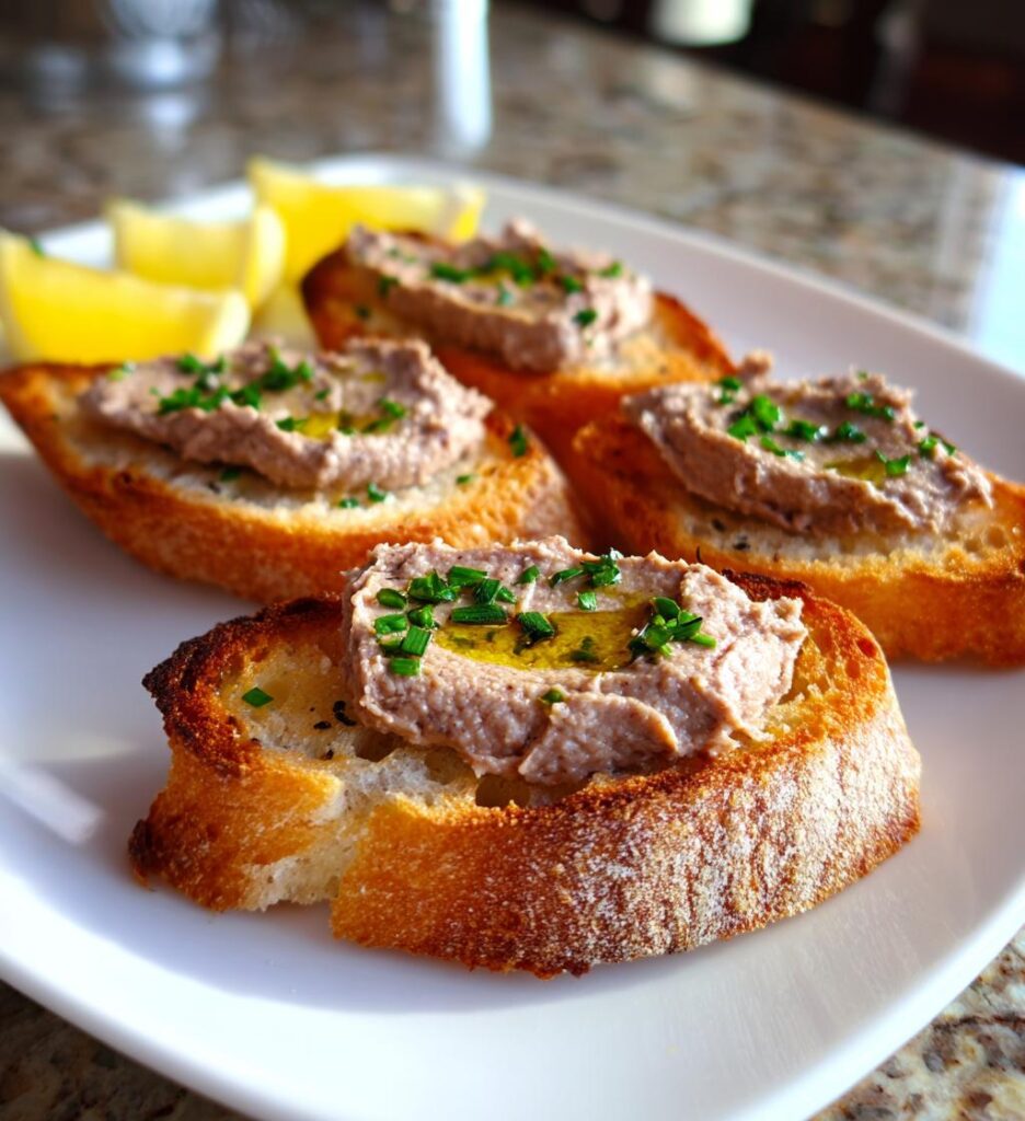 Crostini Toscani con Fegatini