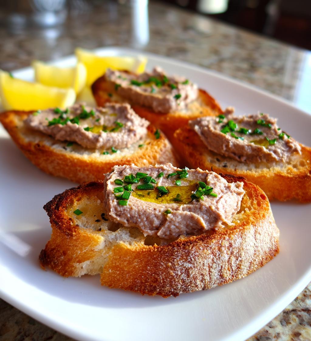 Crostini Toscani con Fegatini