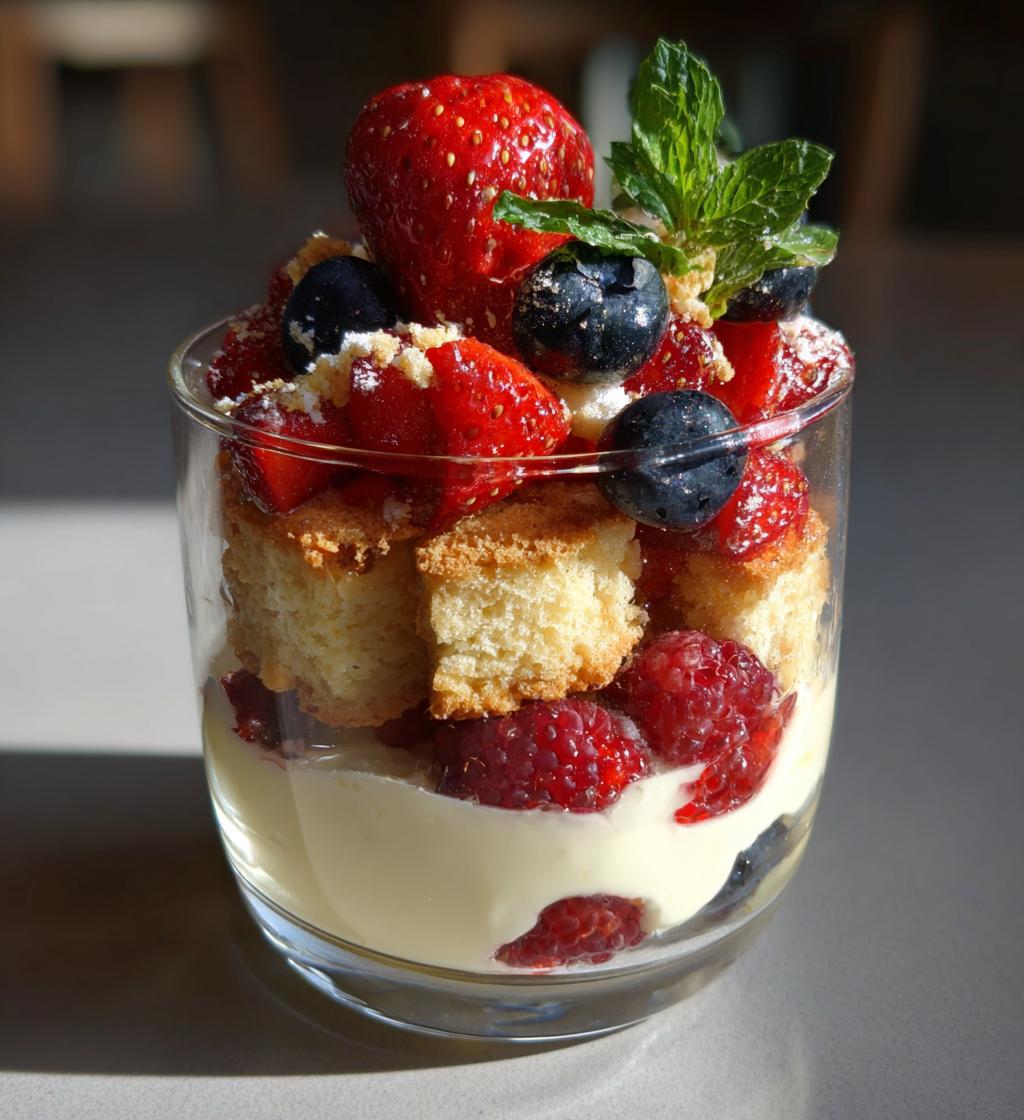 Dolci al Cucchiaio ai Frutti Rossi