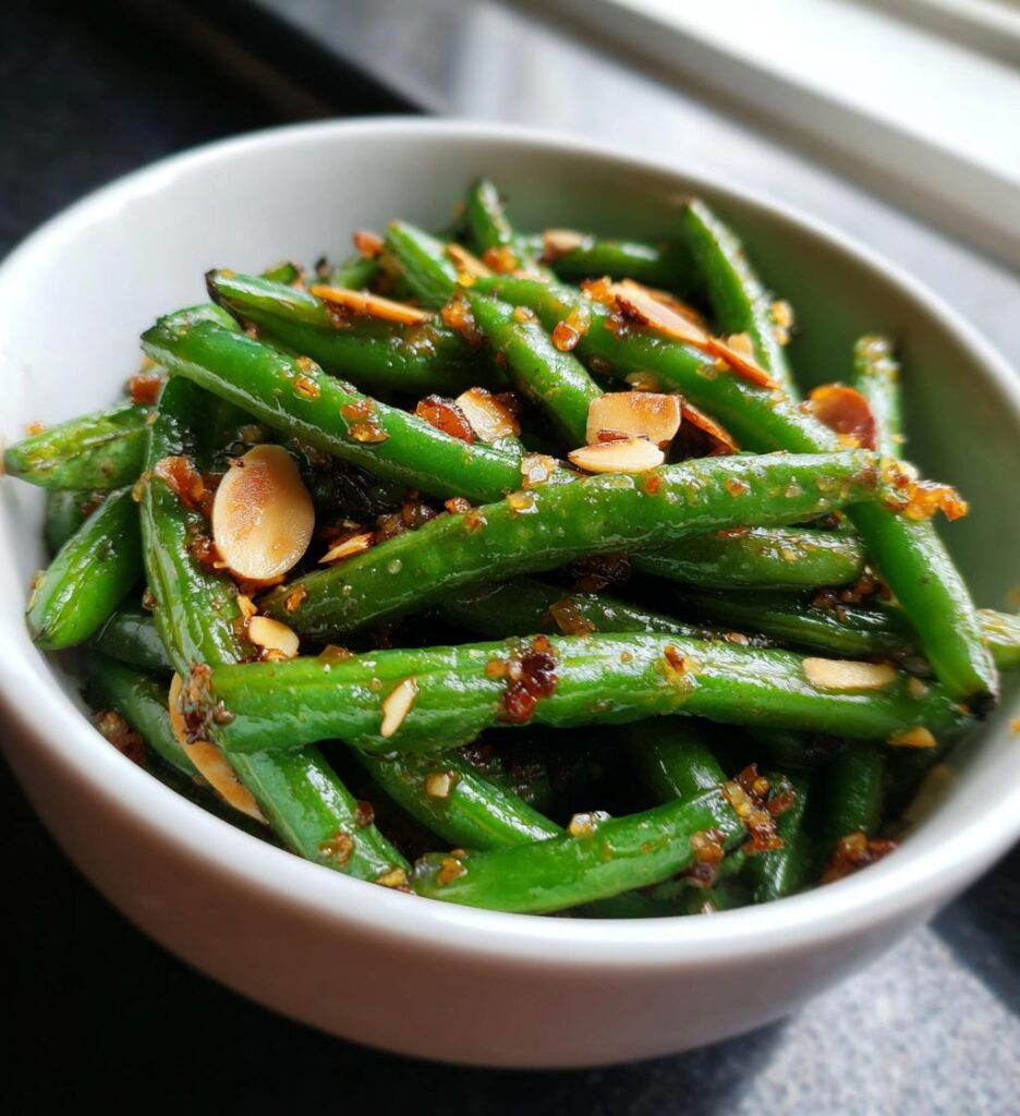 Fagiolini Saltati con Mandorle