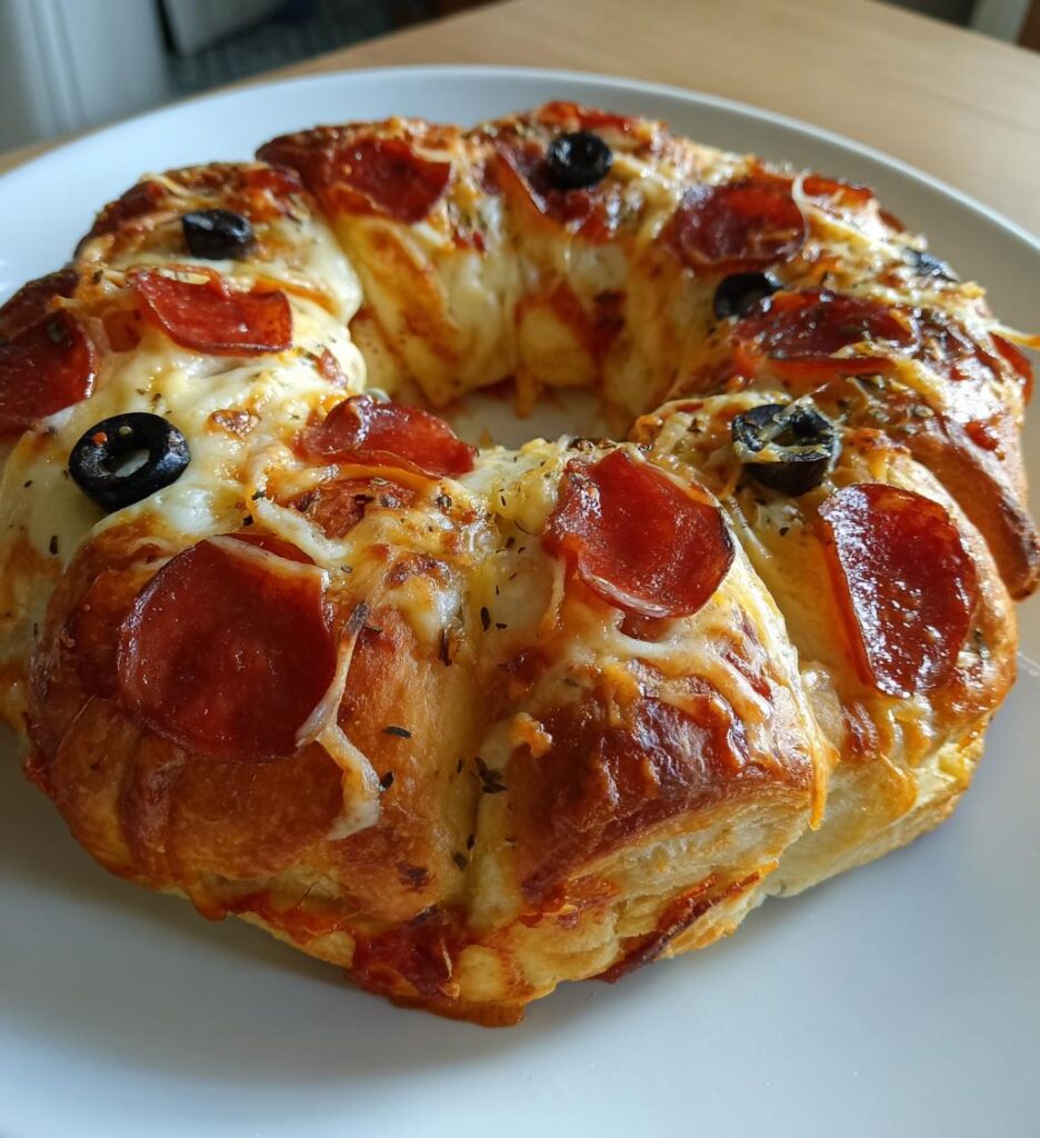Ghirlanda di Pizza (Pizza Wreath)