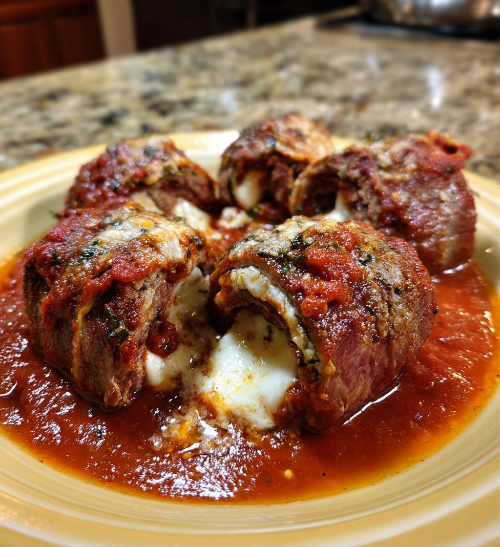 Involtini di Carne al Sugo