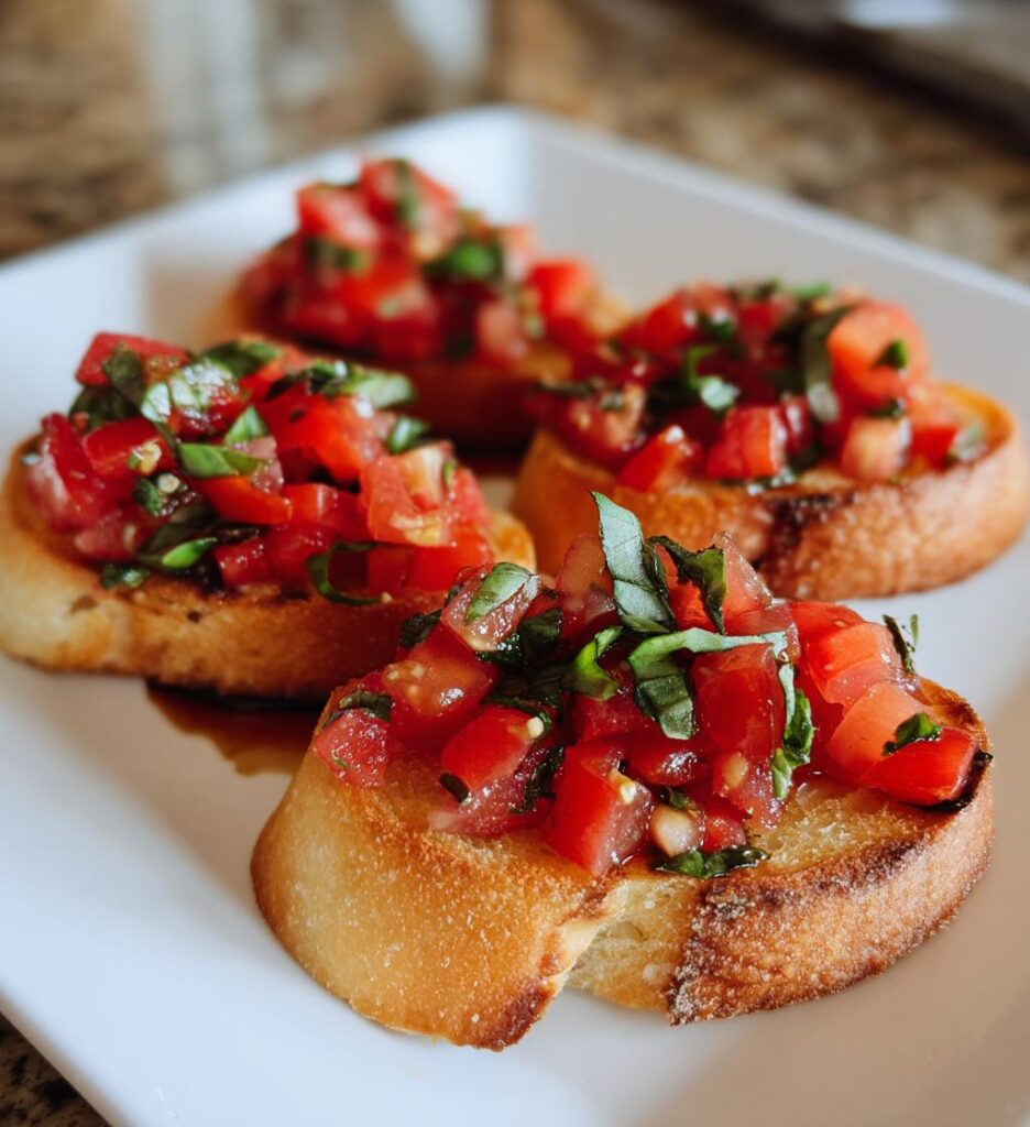 Italian Tomato Bruschetta Recipe: Simple & Delicious!