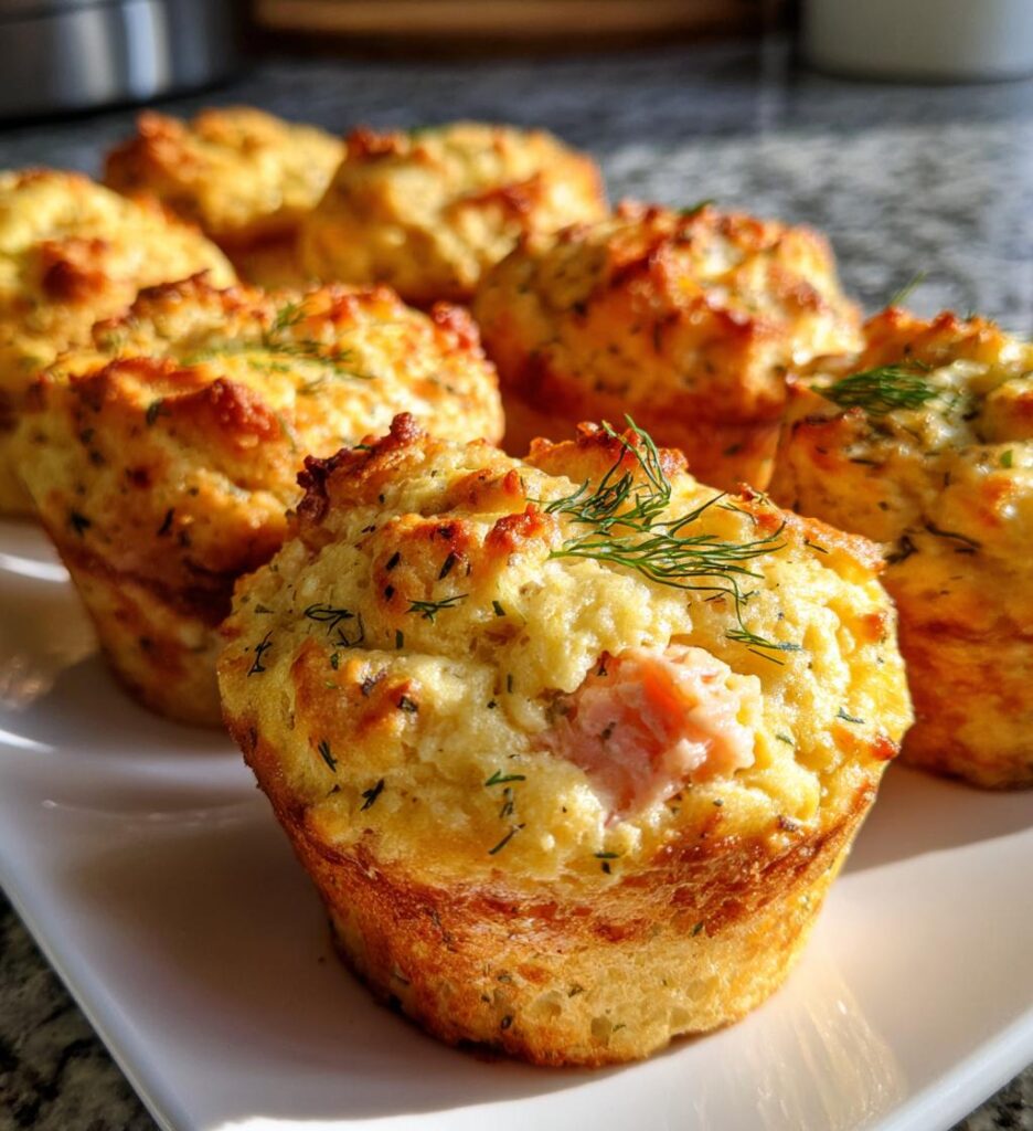 Muffin Salati al Salmone Affumicato