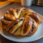 Nutella Star Bread (Stella di Pan Brioche)