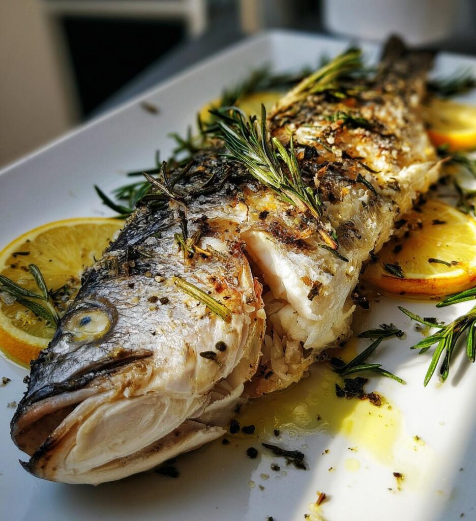 Orata al Sale con Erbe Aromatiche