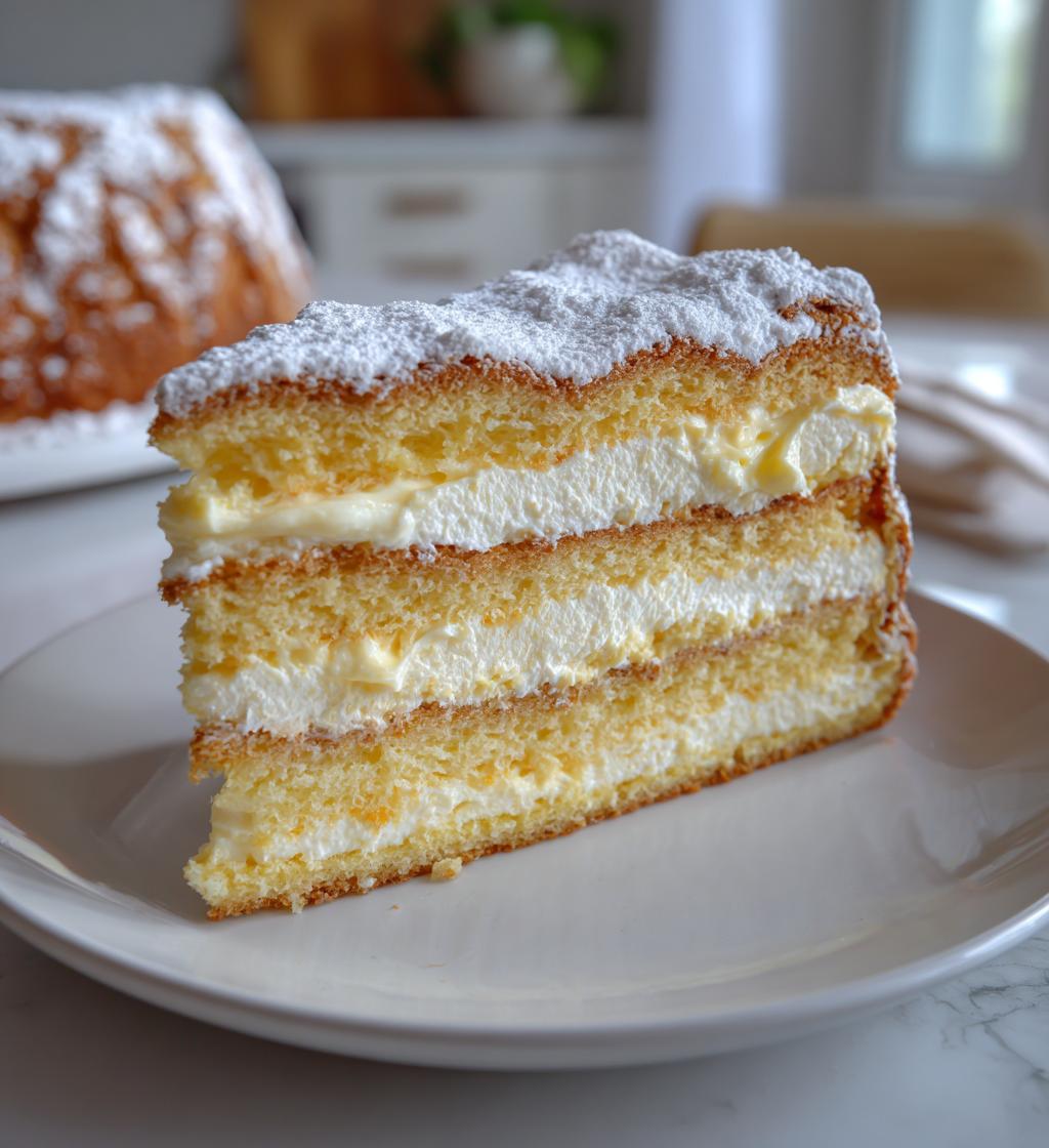 Pandoro Farcito con Crema al Mascarpone