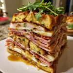 Panettone Gastronomico (Savory Panettone Sandwich Tower)